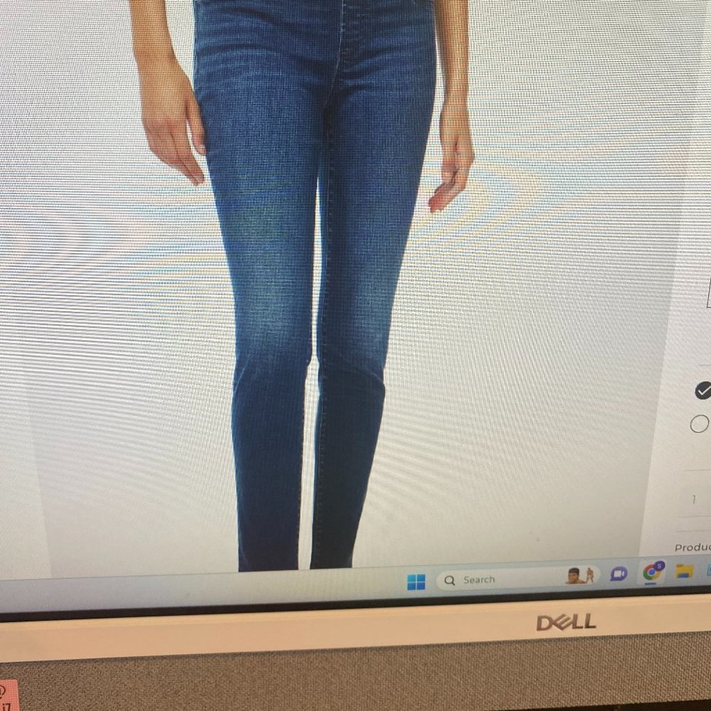 CHICO'S DENIM PULL-ON ANKLE JEEGGINGS - SIZE 3P (XL) - NEW!